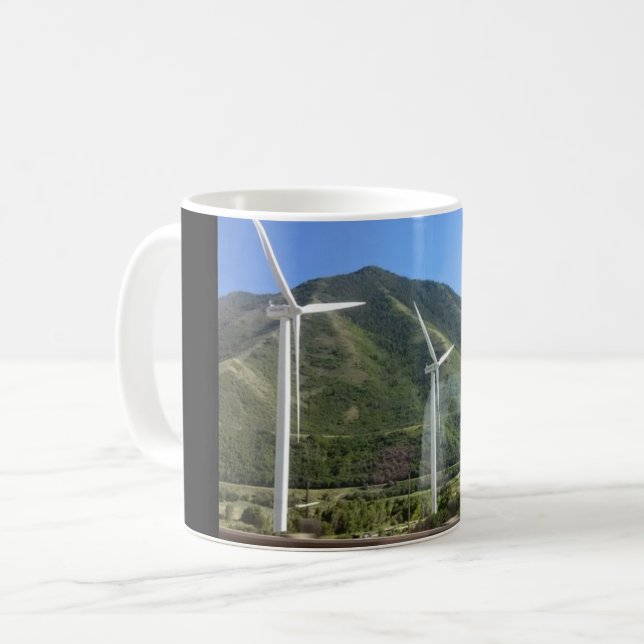 Caneca De Café Moinho (Frente Esquerda)