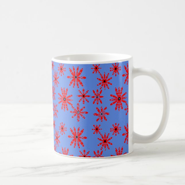 Caneca De Café Moinhos de Vento Vermelhos (Direita)