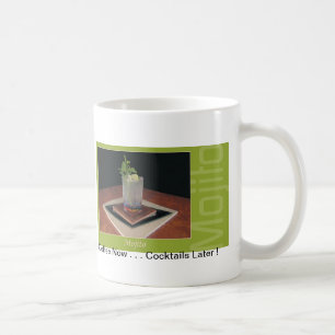 Caneca De Café Mojito - do café cocktail agora… mais tarde!