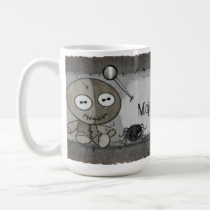 Caneca De Café MOJO Gothic Voodoo Doll PERSONALIZADO
