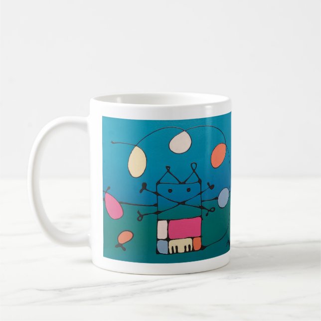 Caneca De Café Mok - Happy birthdaycat (Esquerda)