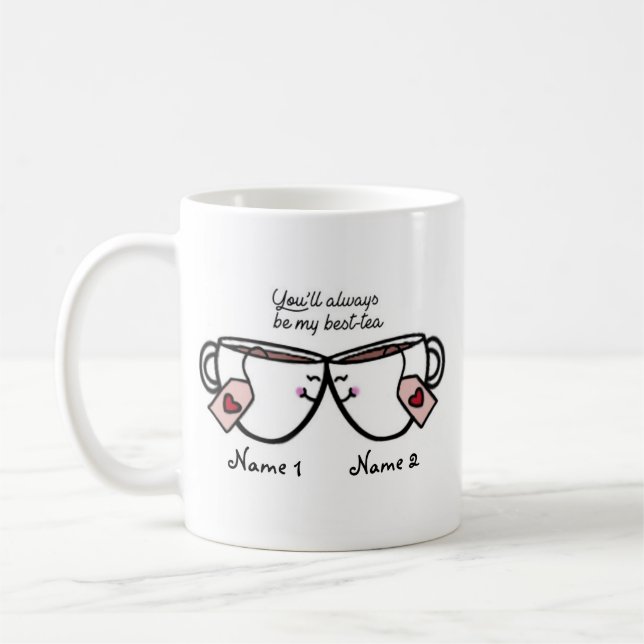 Caneca De Café Mok voor besties (Esquerda)