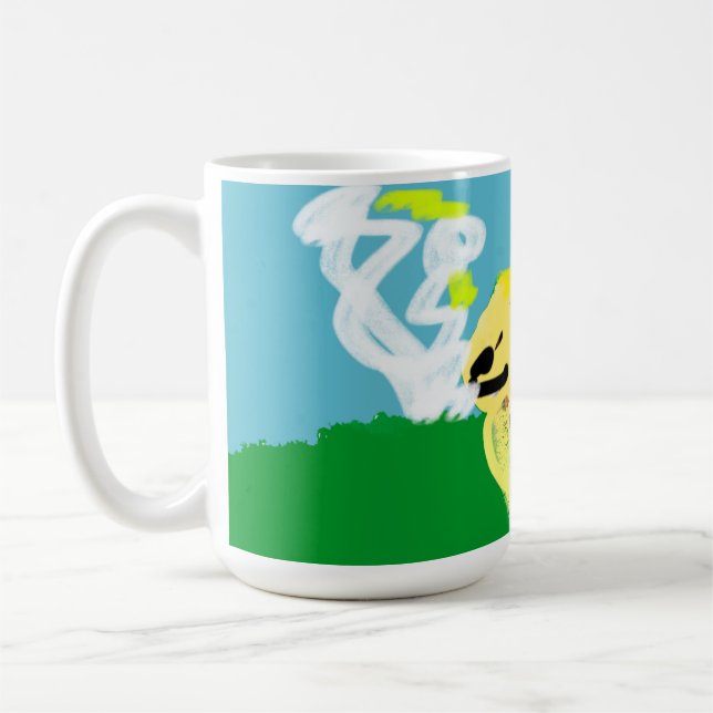 Caneca De Café Mola de coelho   (Esquerda)