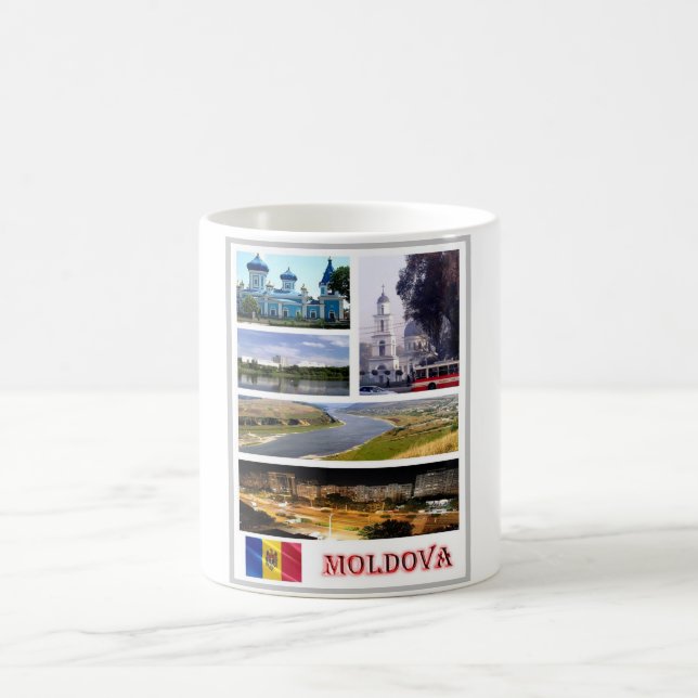 Caneca De Café Moldávia - Mosaico - (Centro)