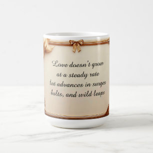 Caneca De Café Moldura Dourada Ornata Elegante