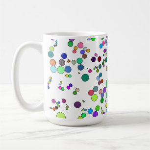 Caneca De Café Moléculas 15oz Mug