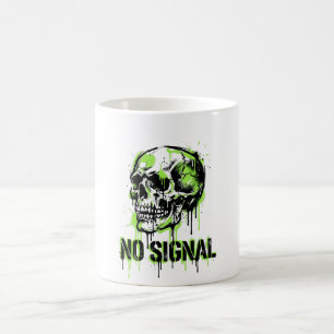 Caneca De Café Moletom com gráfico de caveira de grafite de rua s