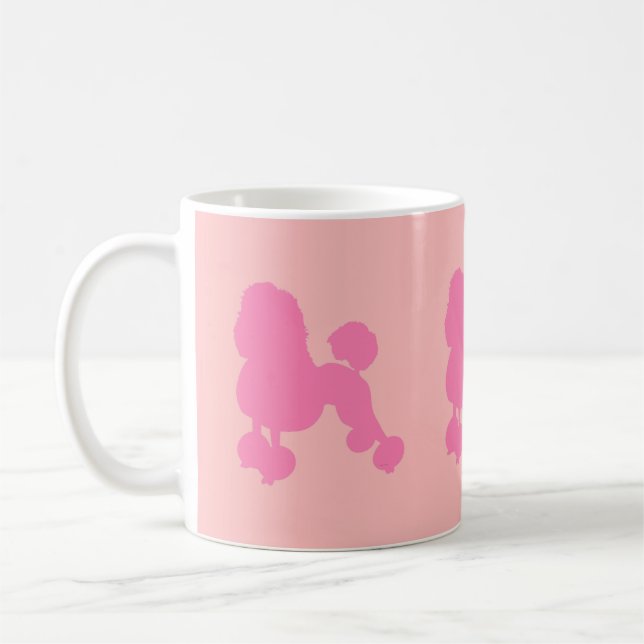 Caneca De Café Molho de Café Cor-de-Rosa Clássico (Esquerda)