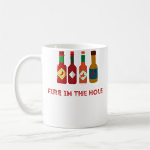 Caneca De Café Molho de Pimenta Malagueta Quente Engraçado para A
