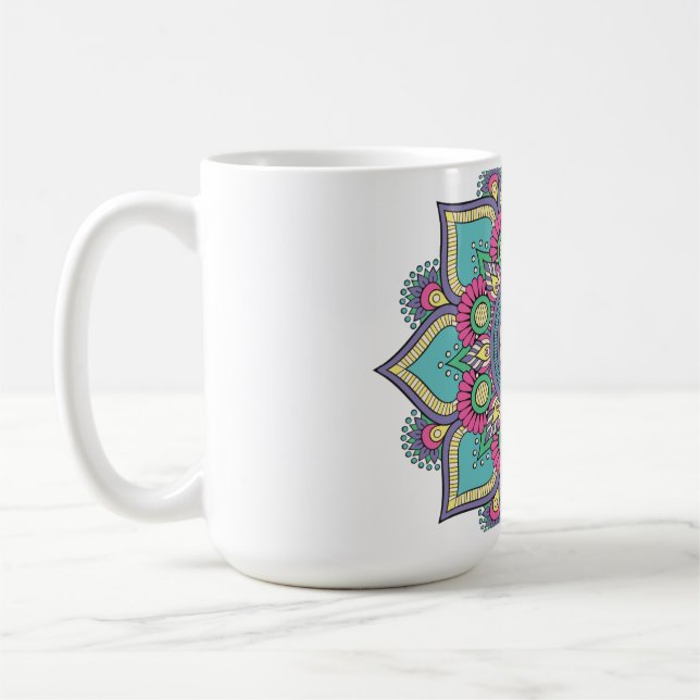 Caneca De Café Molho marroquino de latão design arábico (Esquerda)