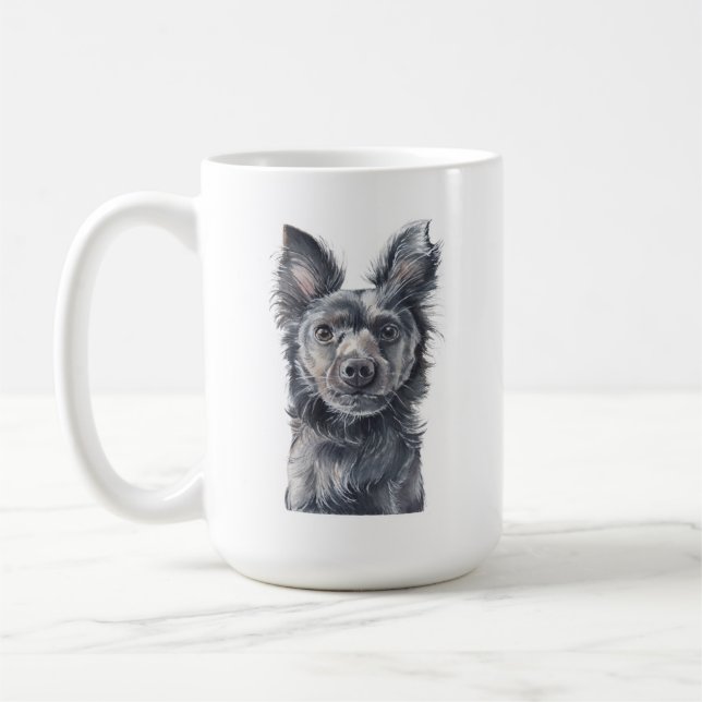 Caneca De Café Molly Dog Mug | 15 oz (Esquerda)