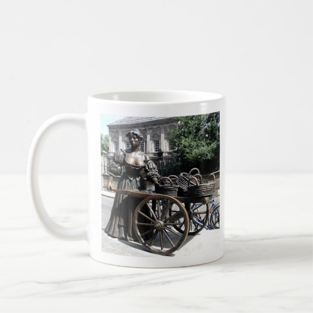 Caneca De Café Molly Malone e Wheelbarrow Ireland Mug (Esquerda)
