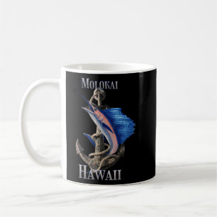 Caneca De Café Molokai Hawaii Espadarte Marlin Ocean Fisheries