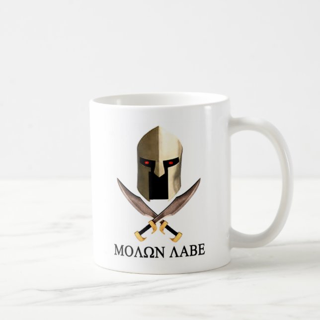 CANECA DE CAFÉ MOLON LABE (Direita)
