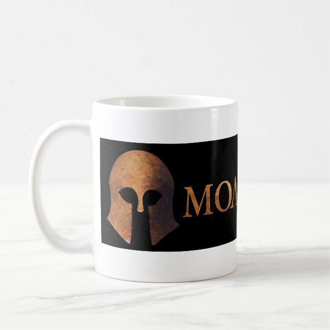 Caneca De Café Molon Labe (vindo e o obtenha) (Esquerda)