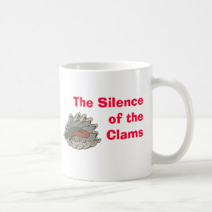 Caneca De Café Moluscos, o silêncio dos moluscos