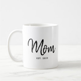 Caneca De Café Mom Established New Mom Gift Coffee Mug