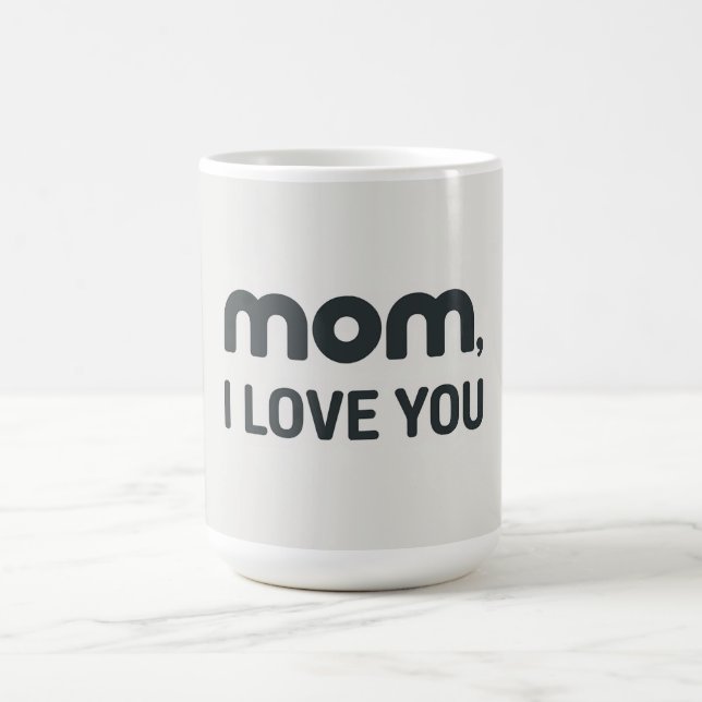 Caneca De Café Mom I love you -2 (Centro)