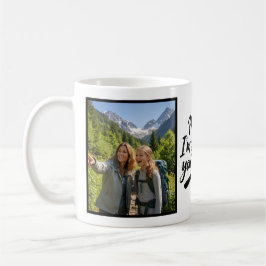 Caneca De Café Mom Im So Lucky Youre Mine Brush Script 2 Photo