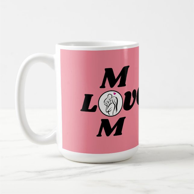 Caneca De Café Mom love (Esquerda)