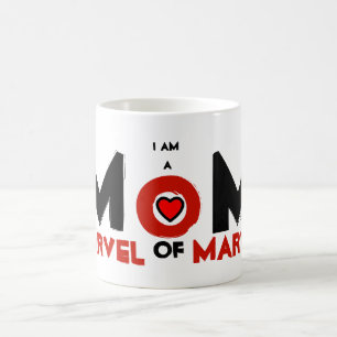 Caneca De Café MOM: Maravilha de Marvels