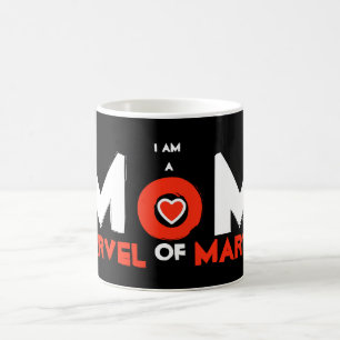 Caneca De Café MOM: Maravilha de Marvels