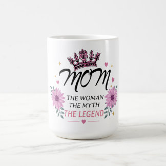 Caneca De Café Mom The Legend Mother's Day Gift