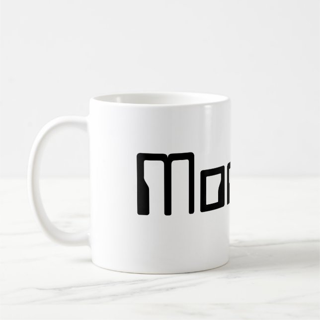 Caneca De Café Mombot Mug (Esquerda)