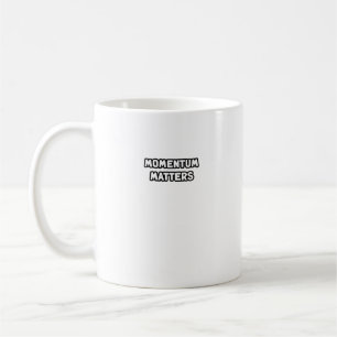 Caneca De Café Momentem Importa Progresso Ação Avançar