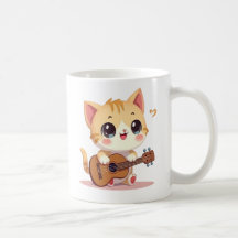 Momento de Ukulele do Gatinho Fofo