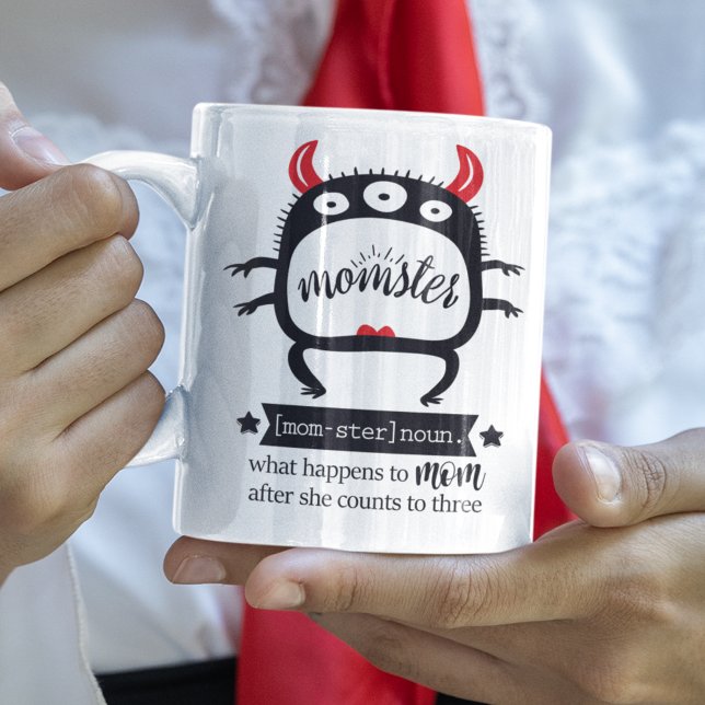 Caneca De Café Momento divertido da vida humorística irônica da m (Criador carregado)