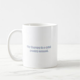 Caneca De Café Momento Tranquilo na Dispensa Meu Design de Terapi