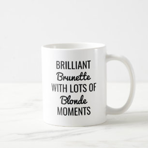 Caneca De Café Momentos de Brunette Blonde