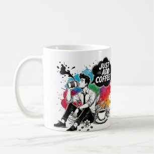 Caneca De Café Momentos de Café Vibrante Basta Adicionar Café