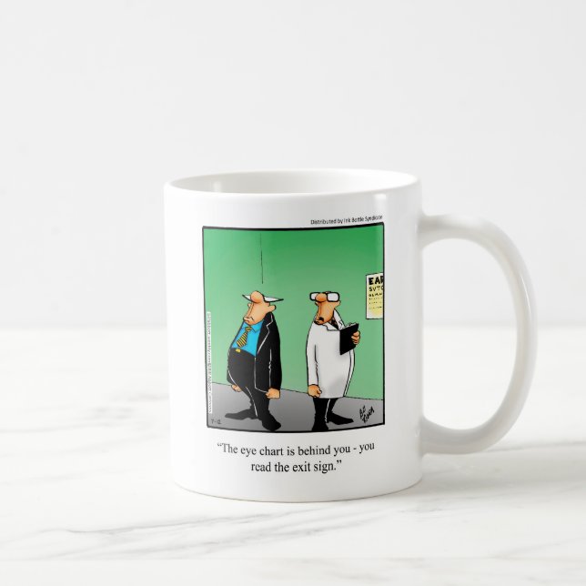 Caneca De Café Momentos do mais velho Dão de Humor Mug (Direita)