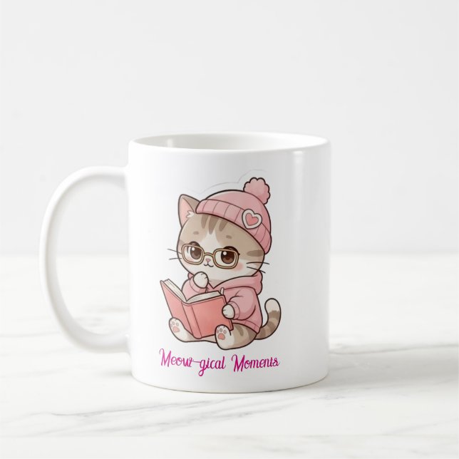 Caneca De Café Momentos Meow-gicos (Esquerda)