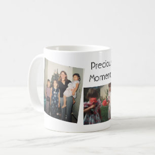 Caneca De Café Momentos Preciosos Sua Foto