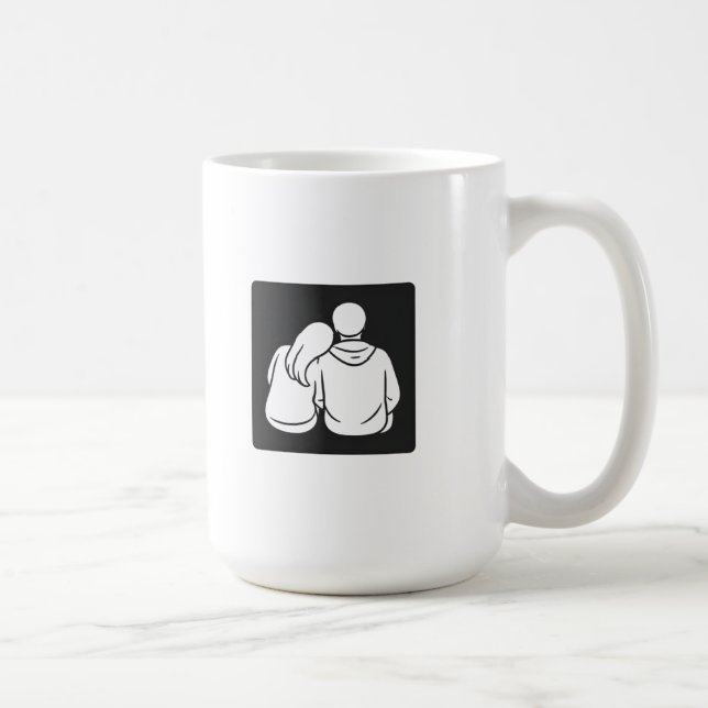 Caneca De Café Moments Pass, Memories Stay – Minimalist Quote Cla (Direita)