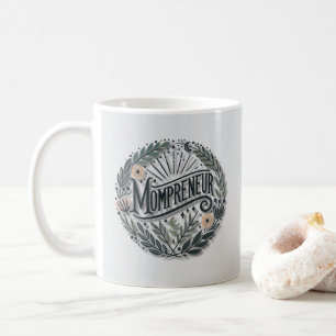 Caneca De Café Mompreneur Themed