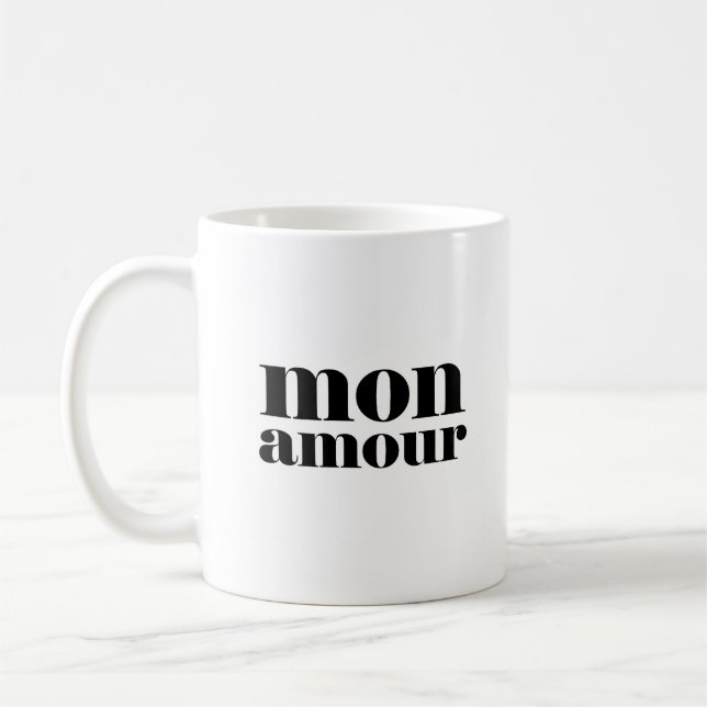 Caneca De Café Mon Amour (Esquerda)