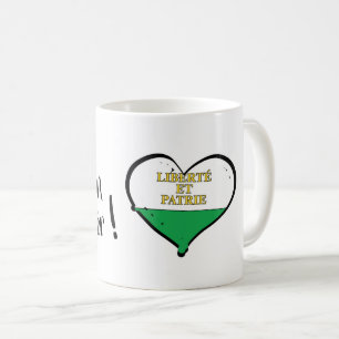 Caneca De Café Mon canton préféré Vaud