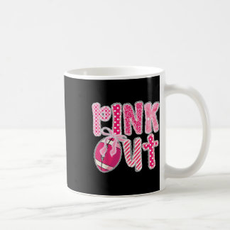 Caneca De Café Mon de Sensibilização do Cancer da Equipe de Pink 