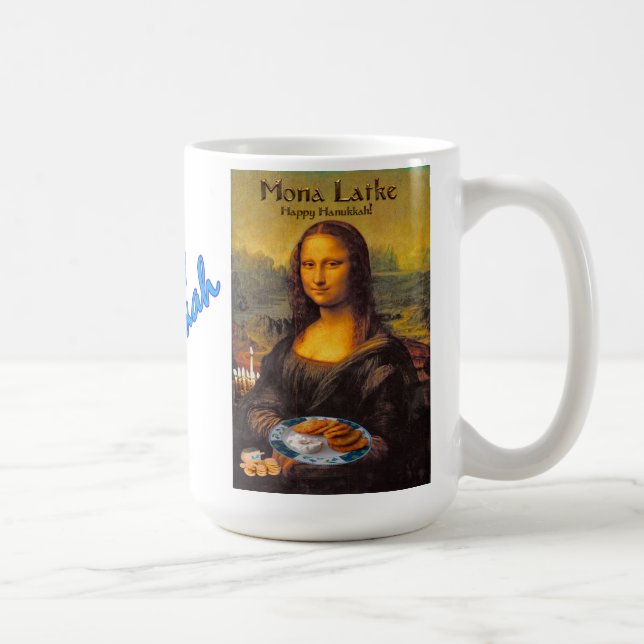 Caneca De Café Mona Latke 15oz Mug (Direita)