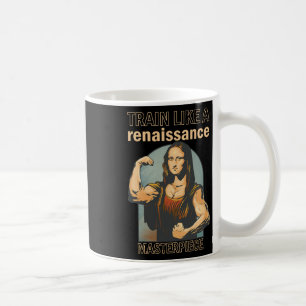 Caneca De Café Mona Lisa Bodybuilding Muscle Gym Weising Wo
