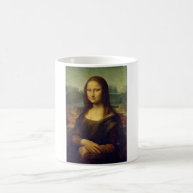 Caneca De Café Mona Lisa, Leonardo da Vinci (Centro)