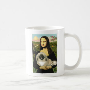 Caneca De Café Mona Lisa - Pekingese 1b