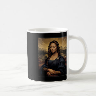 Caneca De Café Mona Lisa Preta História Negra Rainha Africana