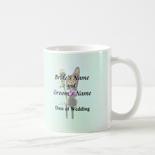 Caneca De Café Monarca sobre os produtos de casamentos (Direita)