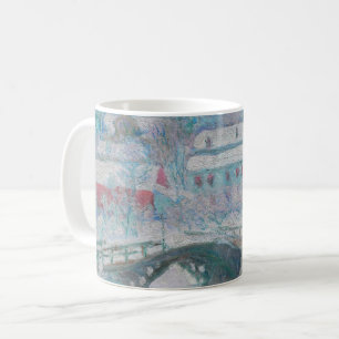 Caneca De Café Monet - Noruega, Sandviken Village na neve
