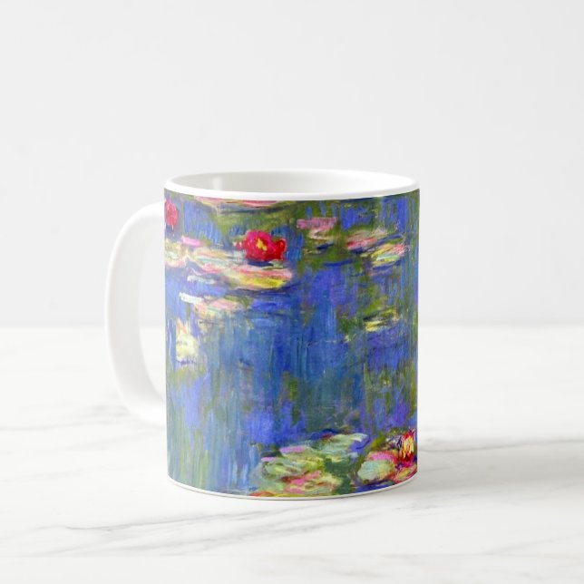 Caneca De Café Monet Water Lily (Frente Esquerda)